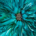 Abstract Flower - Blues
